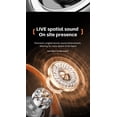 thumbnail image 4 of LAATIKUI Bluetooth headphones M113 earphones open and long battery life earphones Black, 4 of 22