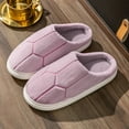 thumbnail image 2 of Aayomet Slippers for Women Indoor and Outdoor Fuzzy Plush Lining Slip-on House Shoes for Indoor & Outdoor,Purple 39, 2 of 5