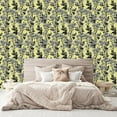 thumbnail image 2 of Yellow Wallpaper with White Flowers Peel-and-Stick - 25"W x 225"H, 2 of 3