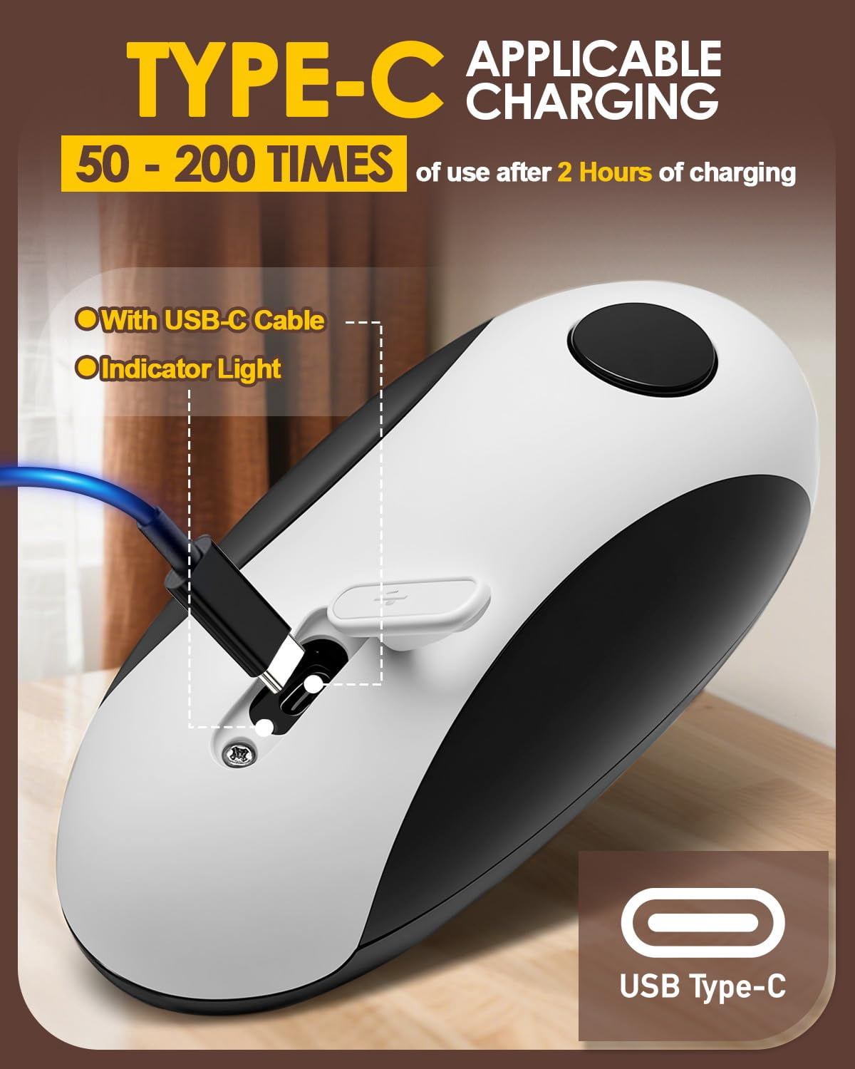JFengqi Electric Can Opener, One-Touch Automatic Can Opener, Rechargeable, Hands-Free, Fits All Can Sizes, Catch for Kitchen & Seniors with Arthritis