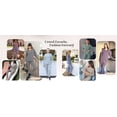 thumbnail image 6 of Fantaslook Womens Pajamas Sets Long Sleeve Matching Lounge Set Fall Travel Outfits Jogger Sweatsuits with Pocket Button Down Sleepwear, 6 of 9