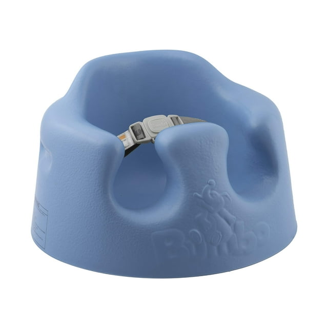 Asiento de bebé Bumbo con soporte de espuma azul claro, 38 x 38 x 24 cm