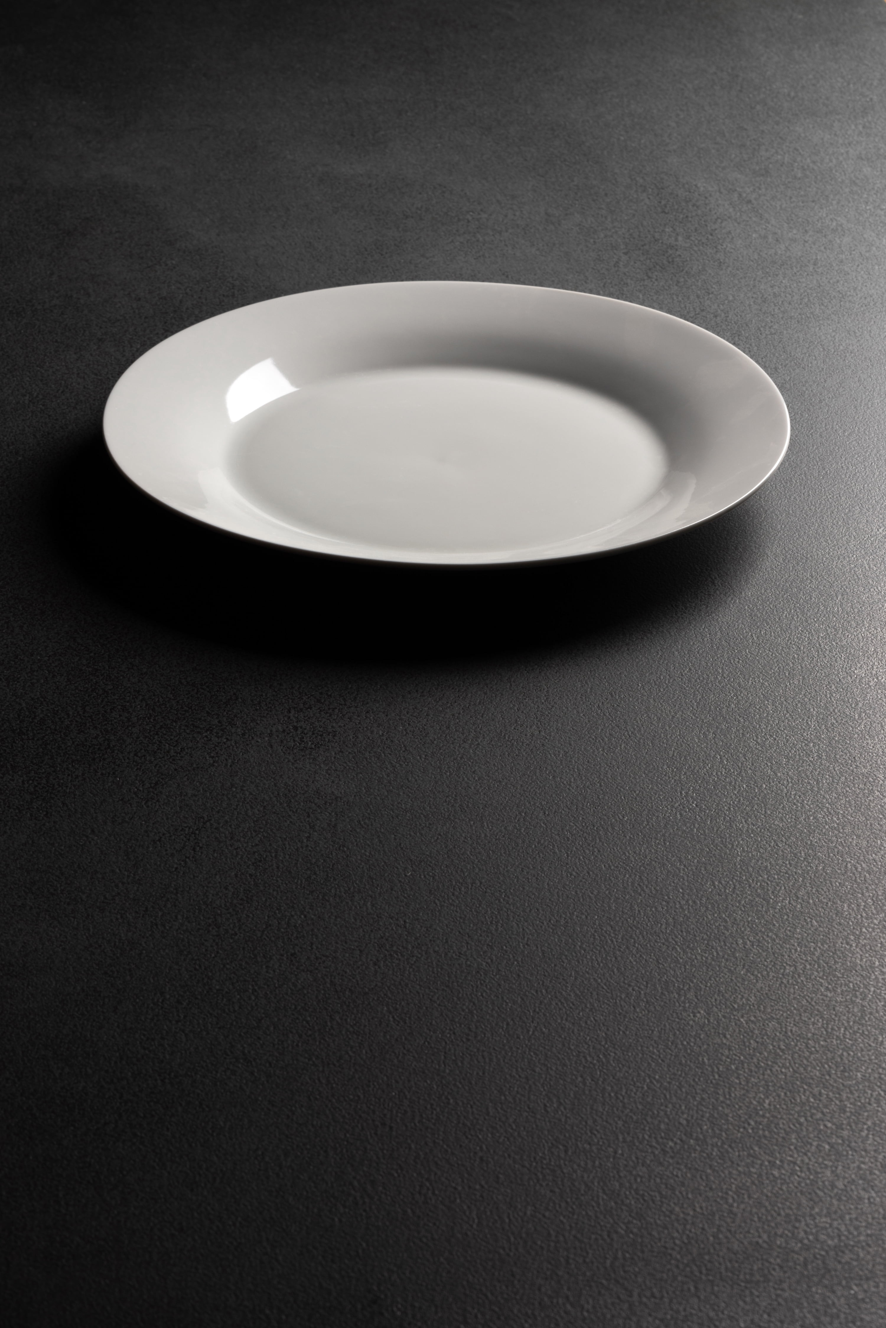 10 Strawberry Street Simply White 10.5" Round Ceramic Dinner Plate, Set of 6