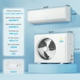 thumbnail image 5 of Flamemore Air Conditioner 18000 BTU Mini Split AC/Heating System, 19 SEER2, 900 Sq.ft Coverage, 208-230V, 5 of 10