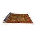 thumbnail image 2 of Ahgly Company Indoor Rectangle Abstract Orange Modern Area Rugs, 2' x 3', 2 of 4