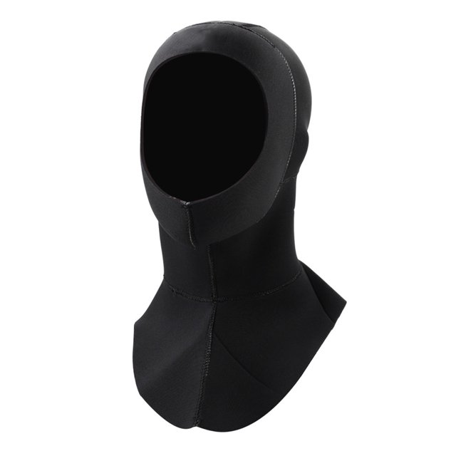 Keepdiving Gorro de neopreno cálido de 3MM para buceo y snorkel, accesorio para deportes acuáticos (negro L)