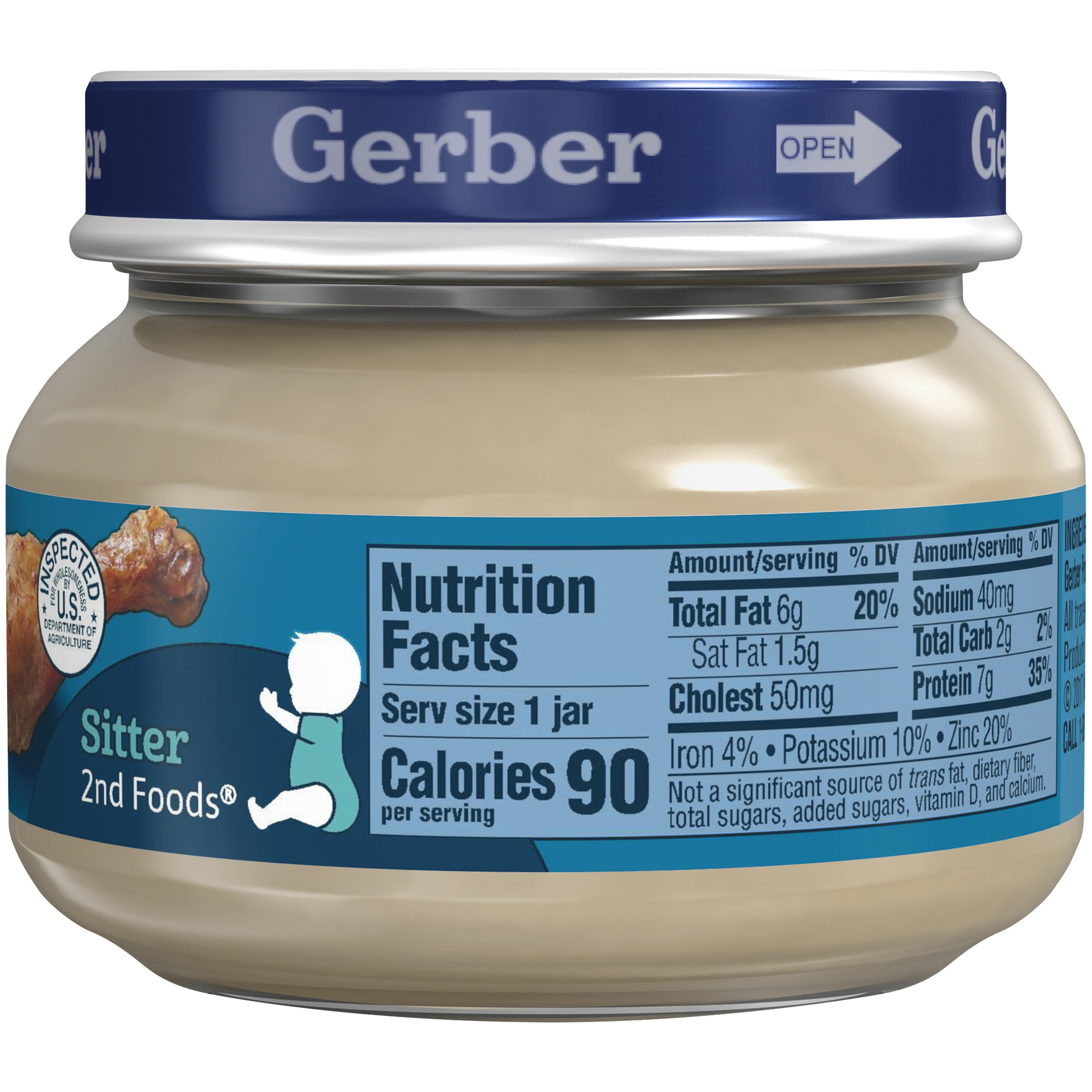 gerber chicken baby food