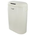 thumbnail image 2 of Elama 13 Gallon Automatic Sensor Hands Free Round Top Trash Can in Black, 2 of 7