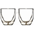 thumbnail image 2 of KALOMB-Moderna Artisan Series Double Wall Beverage and Espresso Shot Glasses, 2-Ounce, Set of 2, 2 of 3