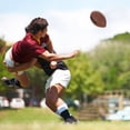 thumbnail image 3 of BRIGHTFUFU 1Pcs Oval Rugby Ball Assorted Color for Rugby Sports Enthusiast Training, 3 of 8