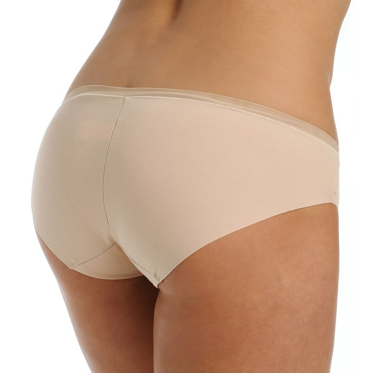 DKNY Intimates Beige Cotton Bikini Underwear L 