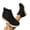 Black, variant on Platform Wedge Ankle Booties for Women Colorblock Pointed Toe Low-Top Casual Boot Chunky Bottom Elastic Fashion Classic Ankle Boots with Zipper Winter Fall Dress Short Boots