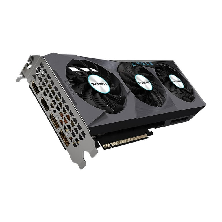 GIGABYTE Radeon RX 6600 EAGLE 8G Graphics Card, WINDFORCE 3X Cooling System, 8GB 128-bit GDDR6, GV-R66EAGLE-8GD Video Card