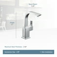 thumbnail image 4 of Moen S5170 90 Degree High-Arc Bar Faucet - Chrome, 4 of 4
