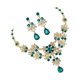 thumbnail image 1 of unbranded 1Jgo Accesorios Para De Novia En Collar Y Pendientes Con Trabajo, 1 of 8