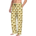 thumbnail image 6 of Kdxio Burgers And Hot Dogs Print Men's Sleep Pajama Pant Lounge Pants with Pockets-X-Large, 6 of 6