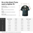 thumbnail image 5 of Xecao North American Bald Eagle Men's Casual Short-sleeved Shirt, a button-up collared shirt with a pocket-Large, 5 of 5