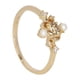 thumbnail image 1 of Anillo para mujer chapado en oro astrométrico con alto diseño; Anillo ajustable con perla natural, 1 of 8