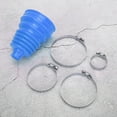 thumbnail image 3 of CV Boot Cover, Universal Silicone CV Axle Boot Dust Cover Ball Head Constant Speed Round Clamp Kit, 3 of 8