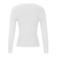 thumbnail image 5 of Fesfesfes Women Sweater Fall And Winter Casual Zipper Round Neck Long Sleeve Solid Color Sweater Tops Blouse or, 5 of 8
