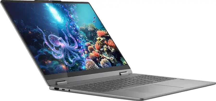Lenovo 16" Touchscreen 2-in-1 Laptop, Intel Core Ultra 5 226V, 16GB RAM, 512GB SSD, Windows 11 Home, 83JT0000US