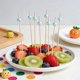 thumbnail image 2 of Wood Cocktail Picks, Colorful Fruit Drink Skewers Cocktail Toothpicks Bulk for Fruit Sticks Sandwich Dessert Party Decorations (color ), 2 of 7