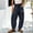 #0308-Navy, variant on Ailaofu Womens Baggy Wide Leg Pants Casual Fall Trousers Palazzo Pants Drawstring Waist Barrel Sweatpants with Pockets