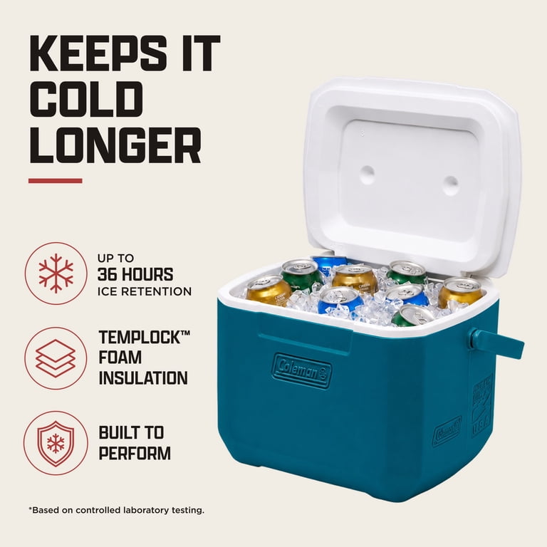 Coleman, Chiller 16-Quart Portable Hard Cooler, 11 Can, Blue