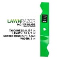 thumbnail image 3 of LawnRAZOR Notched High Lift Blade Set for 54 inch Husqvarna 532187256 3 Pack 810-CBL2227D, 3 of 7