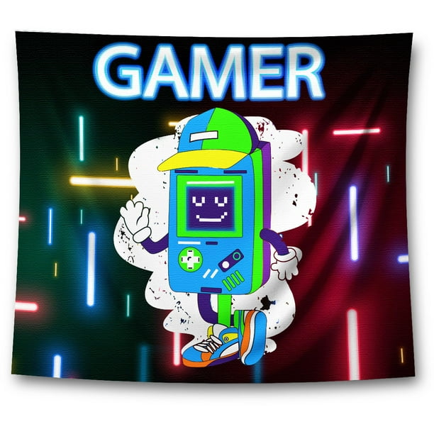 Awkward Styles Gamer Tapestry Wall Hanging Gamer Boy Kids Home Decor