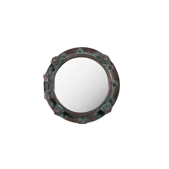 16" Porthole Window Realistic Replica Antique Bronze Finish