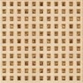 thumbnail image 1 of Ahgly Company Machine Washable Indoor Square Transitional Golden Blonde Gold Area Rugs, 8' Square, 1 of 7