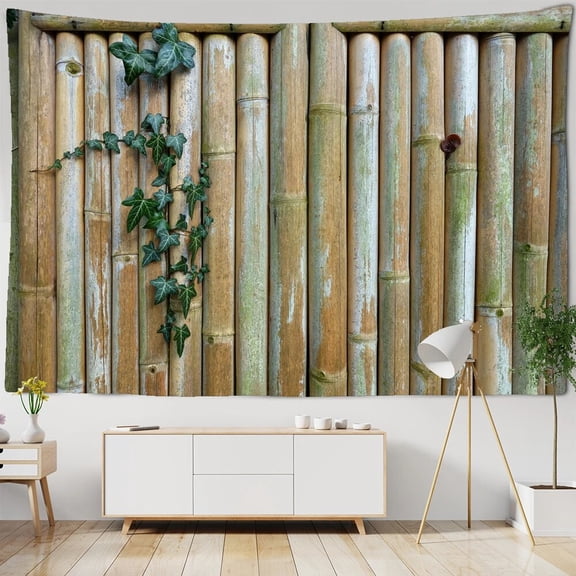 Beautiful Landscape Tapestry Wall Hanging Bamboo Gard Flowers Scery Tapestry Home r Photog