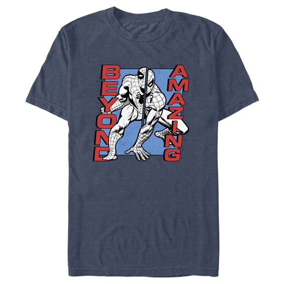 Men's Marvel Spider-Man Beyond Amazing BEYOND AMAZING PANEL T-Shirt