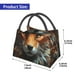 thumbnail image 2 of Fotbe Floral Fox Bolsa Térmica Portátil con Estampado, Bolsa de Entrega de Alimentos Aislada, Bolsa Reutilizable de Gran Capacidad para Comidas y Supermercado, 2 of 6