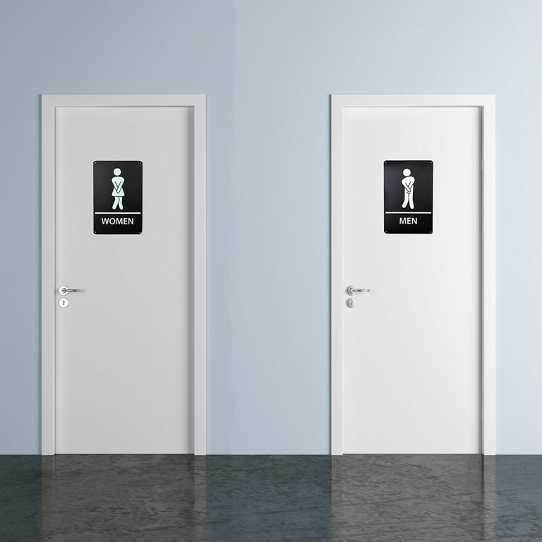 Stick Figure Funny Bathroom Sign Ladies Room Commercial Bar Restroom Wall Decor Stick Figure Funny Bathroom Sign Ladies Room Commercial Bar Restroom Wall Decor