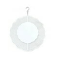 thumbnail image 1 of Wind Chime 3D Vision Eye-catching Creative Decorative Easy to Hang Flower Shape Heat Transfer Ornament Home Decor, 1 of 10