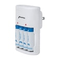 thumbnail image 2 of Cargador Pilas Mitzu  AA/AAA/9V con 4 Pilas AA 2,500mAH Blanco, 2 of 5