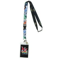 Voltron Defender Of The Universe ID Lanyard Badge Holder Voltron Rubber Charm