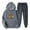 Dark Gray womens outfit sets, variant on Usmixi Sweatsuits Set for Women Womens Hoodies 2 Piece Outfits Thanksgiving Day Funny Pumpkin Graphics Lounge Set Plus Size Hooded Sweatshirt Pocket Jogger Sweatpant Matching Set Holiday Deals
