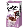 thumbnail image 2 of (4 pack) J Way Instant Boba Taro Milk Tea Set, Taro Bubble Tea Kit, 3 Drinks, 2 of 8