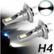 thumbnail image 3 of pcs H4 LED headlights in a box, LED lamp trolley 50W/14000lm/IP68 waterproof, fog light 2 bulbs 6000-6500K white light{HH}, 3 of 4