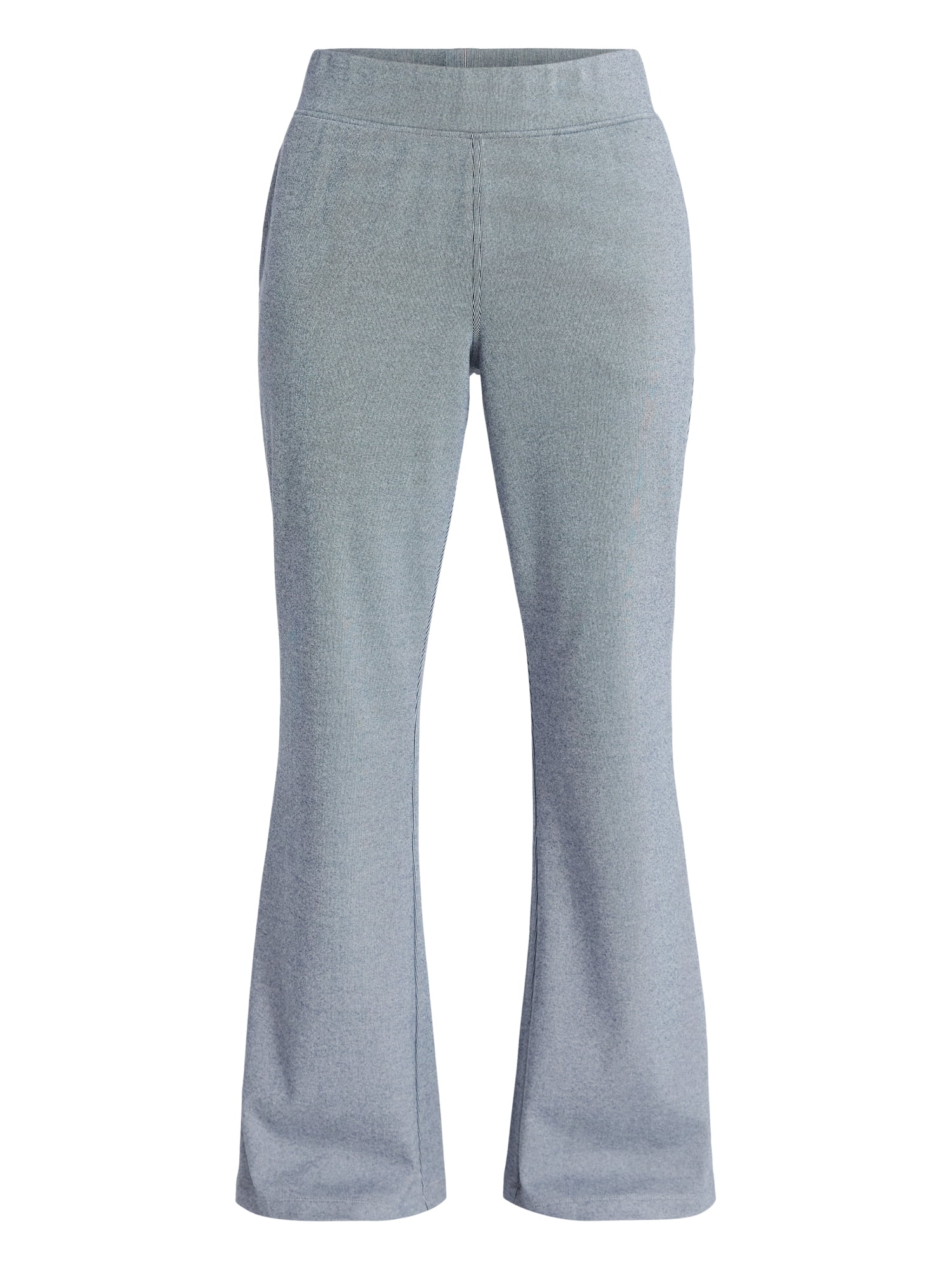 Athletic Works Women's Bi-Color Flare Pants, 30.5" Inseam, Sizes XS-XXXL