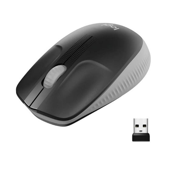 axGear Logitech Wireless Mouse Curve Design Precise Cursor Control M190 Ambidextrous