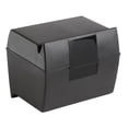 thumbnail image 1 of Caja de tarjetas Oxford Plastic 500, capacidad de 5 x 8 pulgadas, 1 of 5