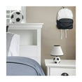 thumbnail image 3 of Soccer Ball Table Lamp - 11.5" Ceramic Base & White Shade - Sports Fan Decor for Desk & Nightstand, 3 of 10