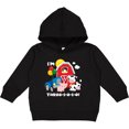 thumbnail image 2 of Inktastic Three-i-e-i-o 3rd Birthday Toddler Hoodie, 2 of 4