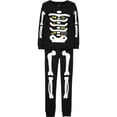 thumbnail image 3 of Ensembles de Pyjama 2 Pcs Garçons Phosphorescents (Noir/blanc, 10), 3 of 3