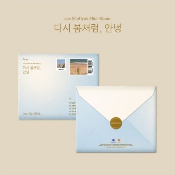 Lee Min Hyuk - Again Like Spring, Bye - incl. 2x Postcards   Sticker - Music & Performance - CD