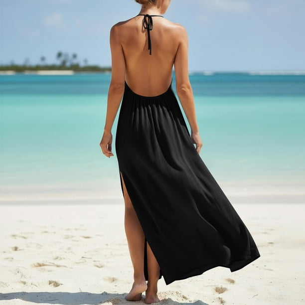 wet look bodycon dress Black Scoop Neck Mini and feminine style. pumpkin spice infinity dress Color:LT Blue Boho Bridesmaid Dress High